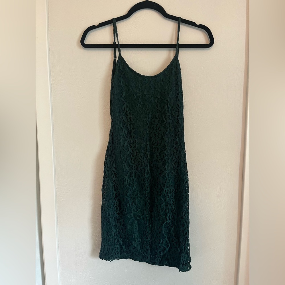 NEW ASOS Petite Lace Open Back Cami Dress